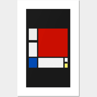 Piet Mondrian Painting - Red Yellow Blue Posters and Art